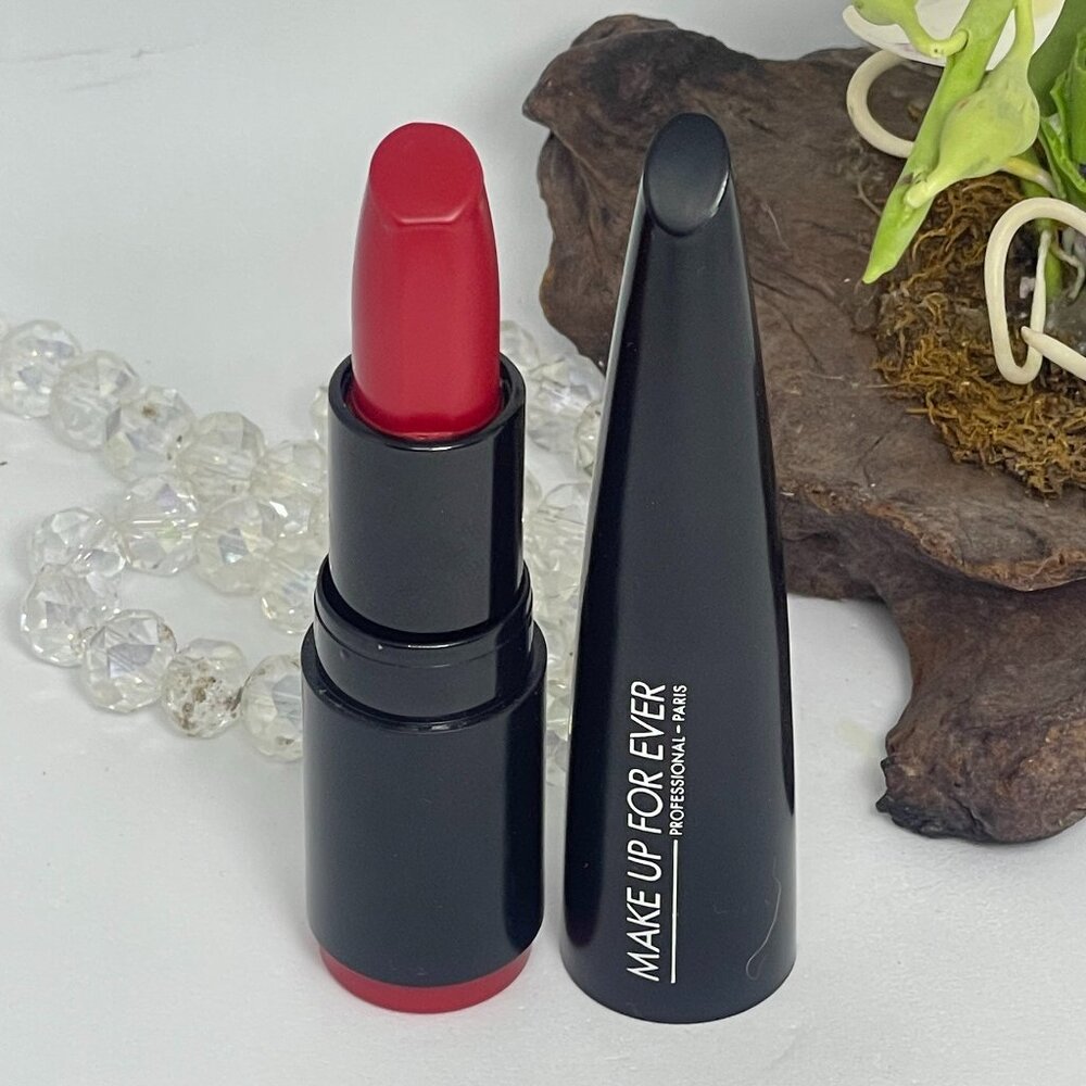 Make Up For Ever Rouge Artist Intense Color Lipstick - 402 Untamed Fire - New